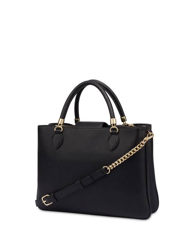 Pollini Borsa Doppio Manico Oasis Nero Qualità Garantita