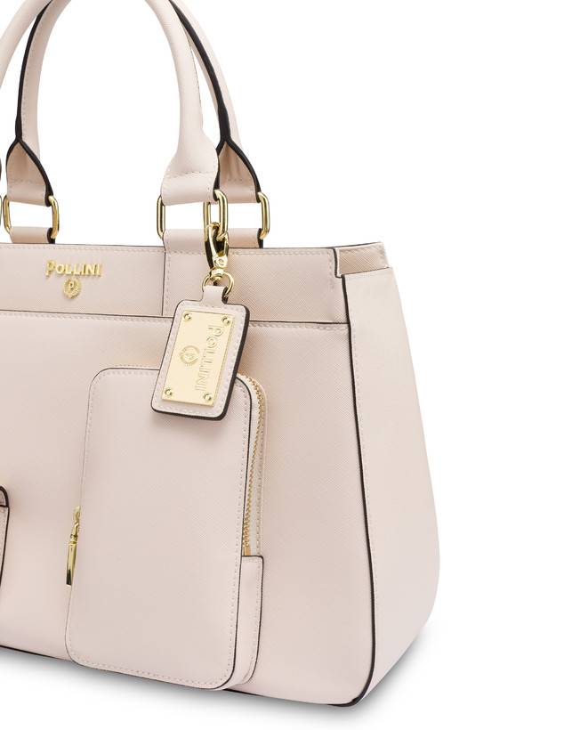 Pollini Borsa Doppio Manico Eclectic Avorio Acquista Ora
