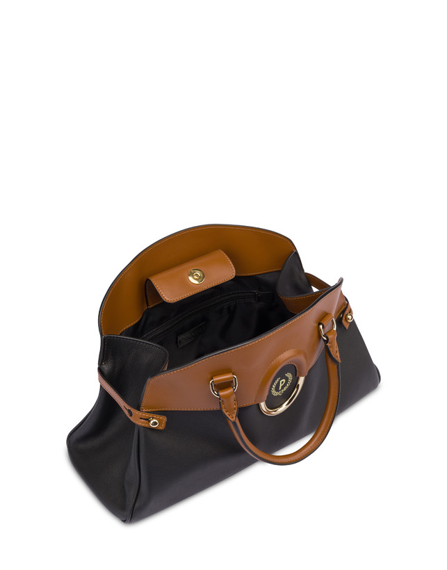 Pollini Borsa Doppio Manico Bicolor Wonder Fino Al -60%