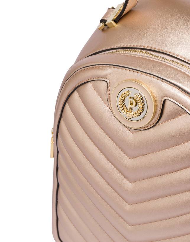 Pollini Zaino Matelassé Sunbeam Rose Gold Presa