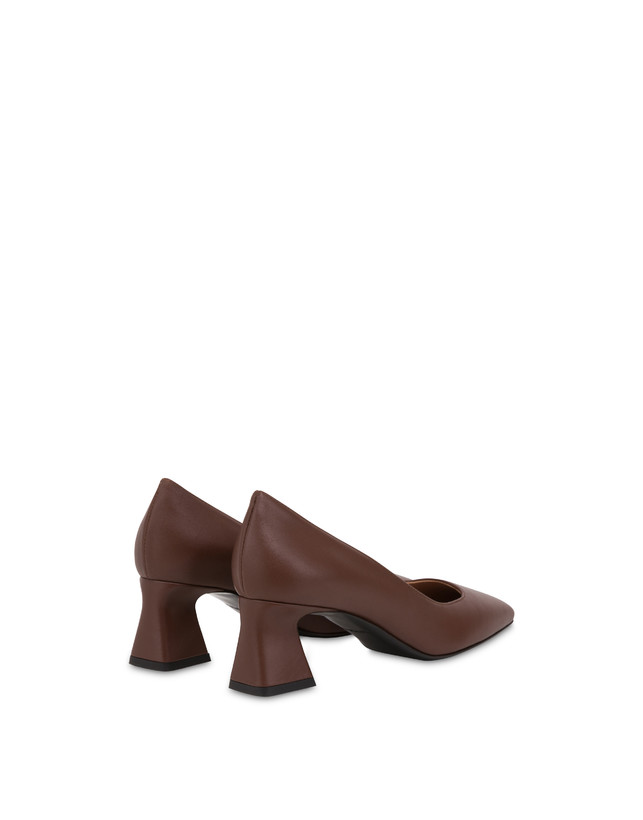 Pollini Décolleté In Vitello Nina Legno In Saldo