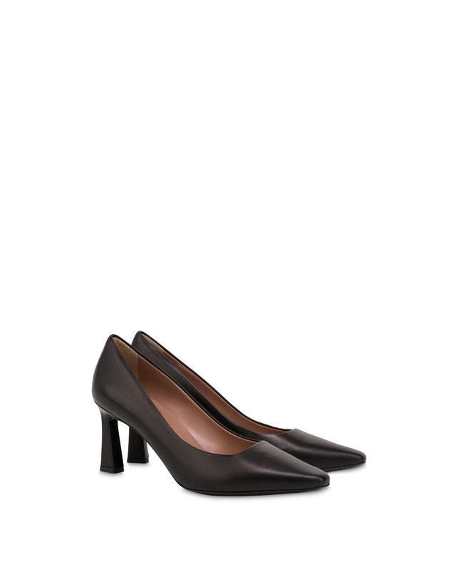 Pollini Décolleté In Nappa Sissi Nero Moda