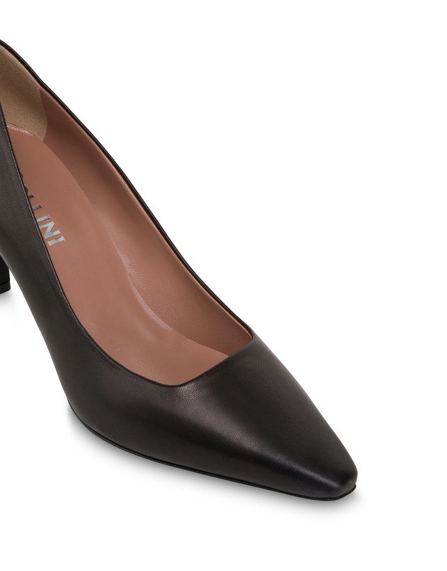Pollini Décolleté In Nappa Sissi Nero Moda