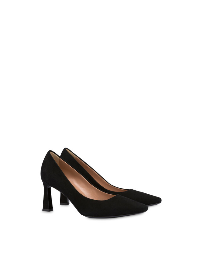 Pollini Décolleté In Camoscio Sissi Nero 2025