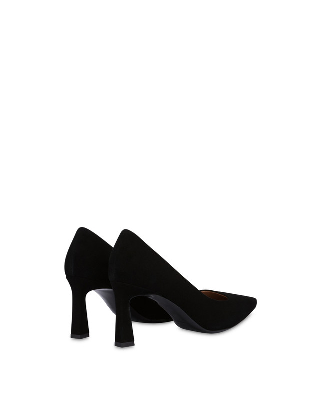 Pollini Décolleté In Camoscio Sissi Nero 2025