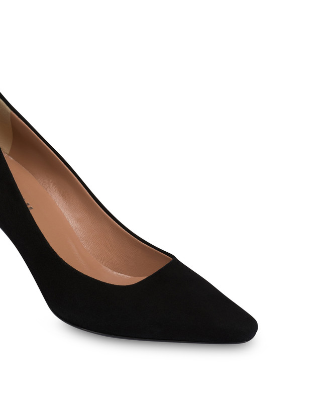 Pollini Décolleté In Camoscio Sissi Nero 2025