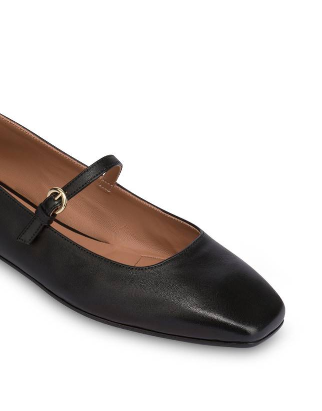 Pollini Ballerine In Nappa Nina Nero Qualità Garantita