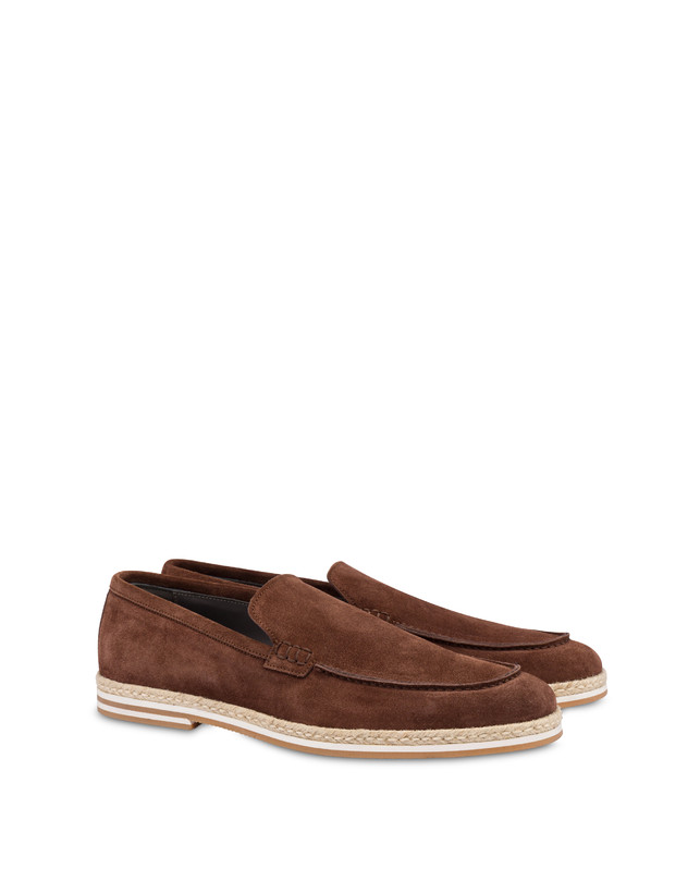 Pollini Slip-on In Crosta B-light Marrone Fino Al -60%