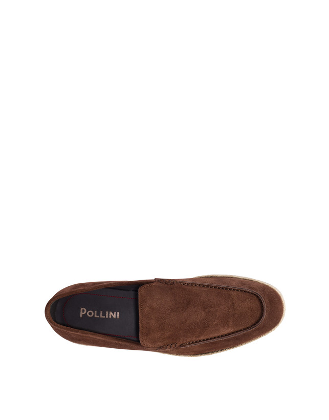 Pollini Slip-on In Crosta B-light Marrone Fino Al -60%