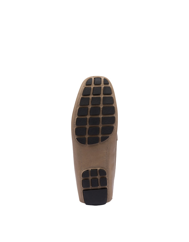 Pollini Mocassini Driver In Vitello Eazy Taupe Outlet