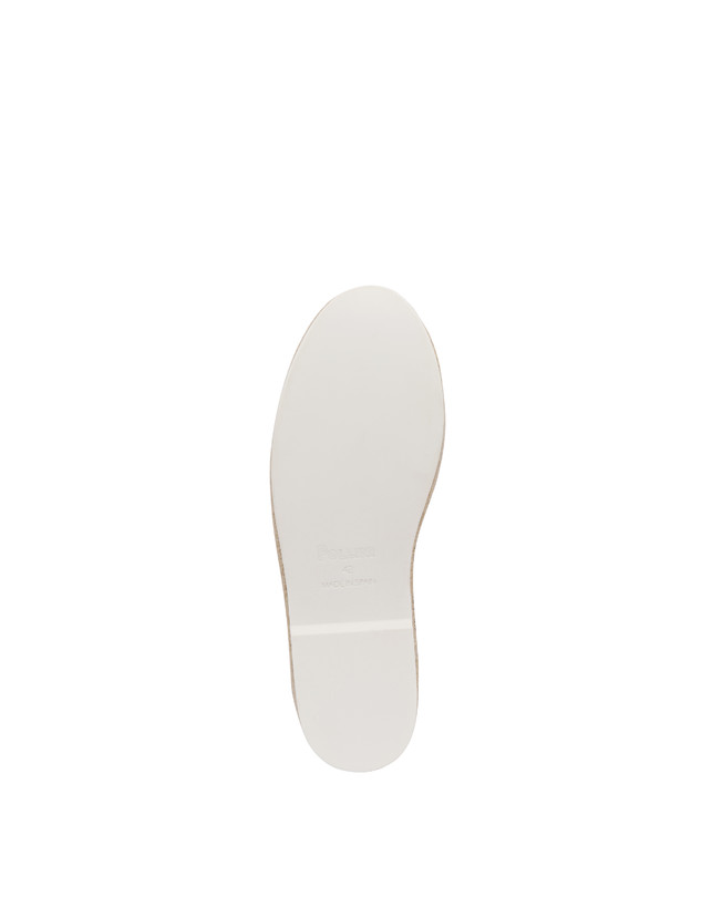 Pollini Espadrillas In Capra Stampa Denim Blu Offerte