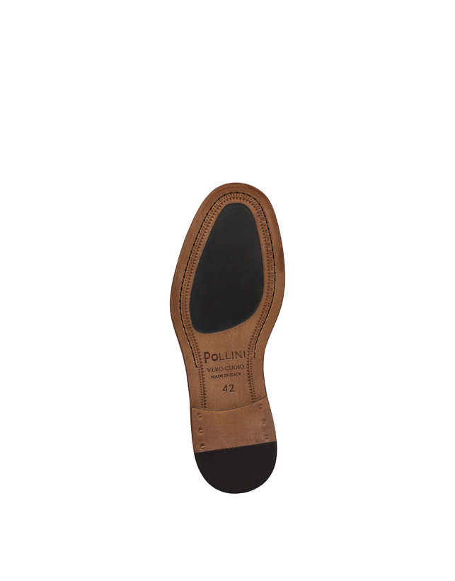 Pollini Derby In Scamosciato Classic Grafite Vendita Calda