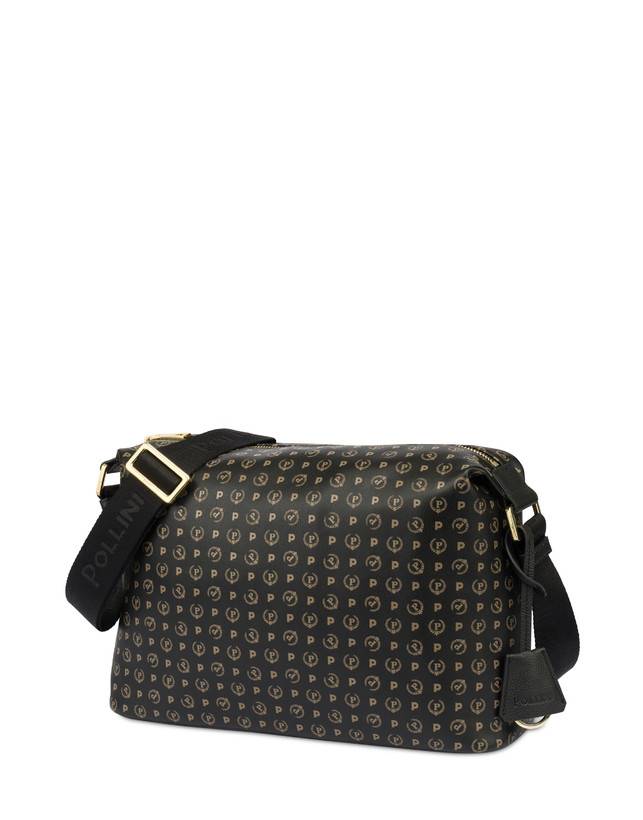 Pollini Borsa A Spalla Heritage Soft Touch Nero/nero Italy