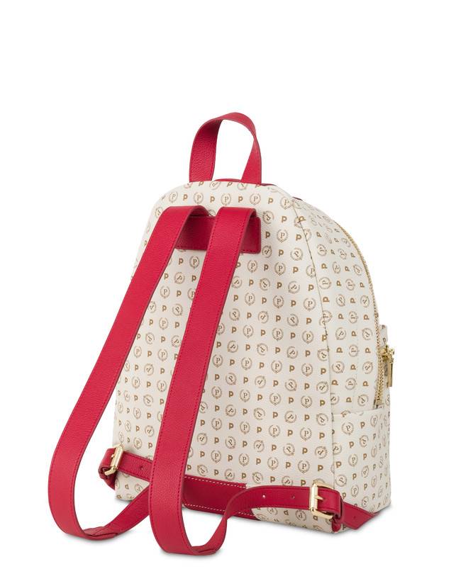Pollini Zaino Heritage 70th Anniversary Avorio/rosso Promozione