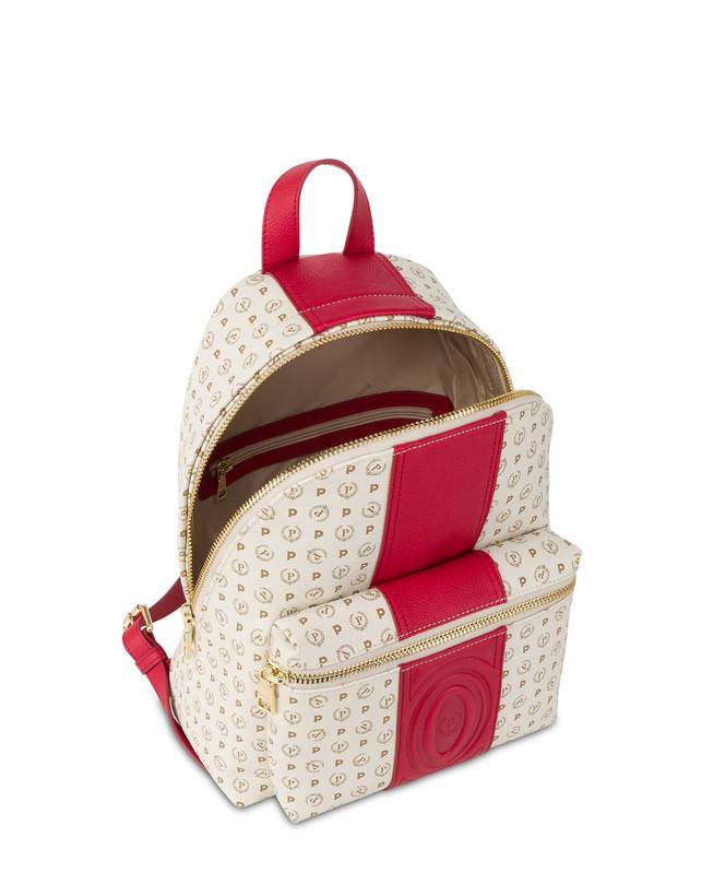 Pollini Zaino Heritage 70th Anniversary Avorio/rosso Promozione