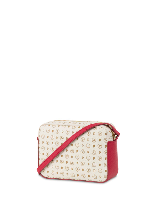 Pollini Borsa A Tracolla Heritage 70th Anniversary Avorio/rosso Pezzi Unici