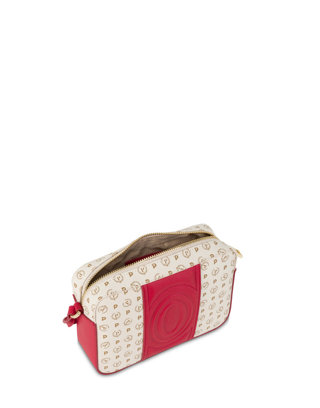 Pollini Borsa A Tracolla Heritage 70th Anniversary Avorio/rosso Pezzi Unici
