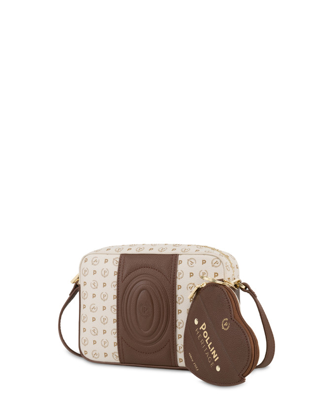 Pollini Borsa A Tracolla Heritage 70th Anniversary Avorio/marrone Negozi Online