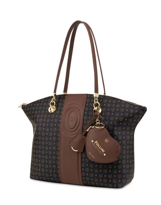 Pollini Tote Bag Heritage 70th Anniversary Nero/marrone Acquista Ora