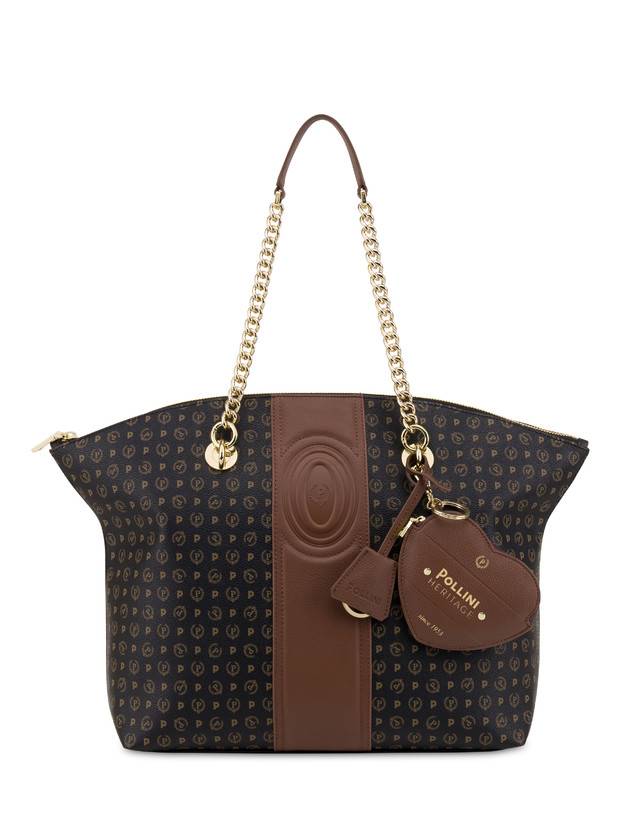 Pollini Tote Bag Heritage 70th Anniversary Nero/marrone Acquista Ora