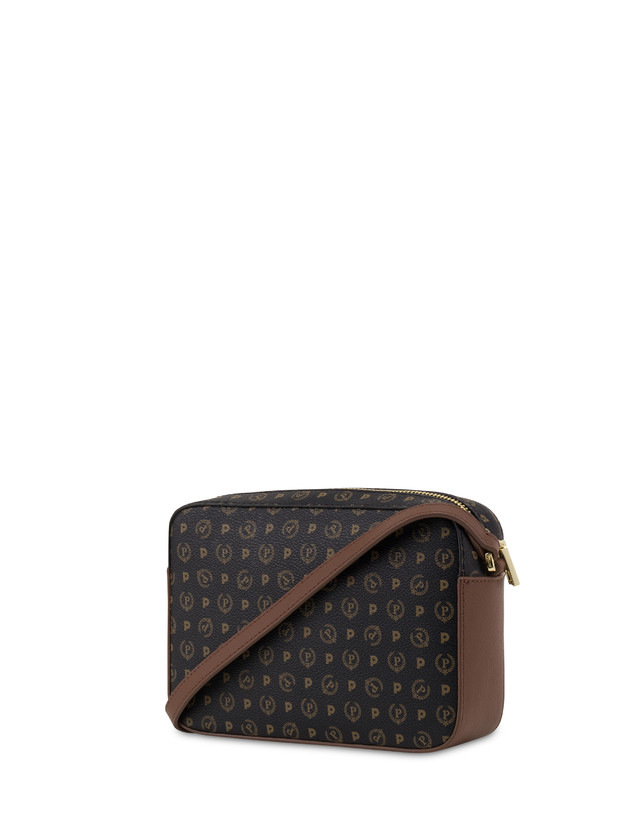 Pollini Borsa A Tracolla Heritage 70th Anniversary Nero/marrone Consegna Veloce
