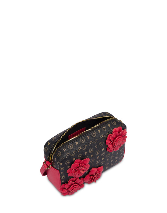 Pollini Camera Bag Piccola Heritage Flowers Nero/rosso 50% di sconto per tempo limitato