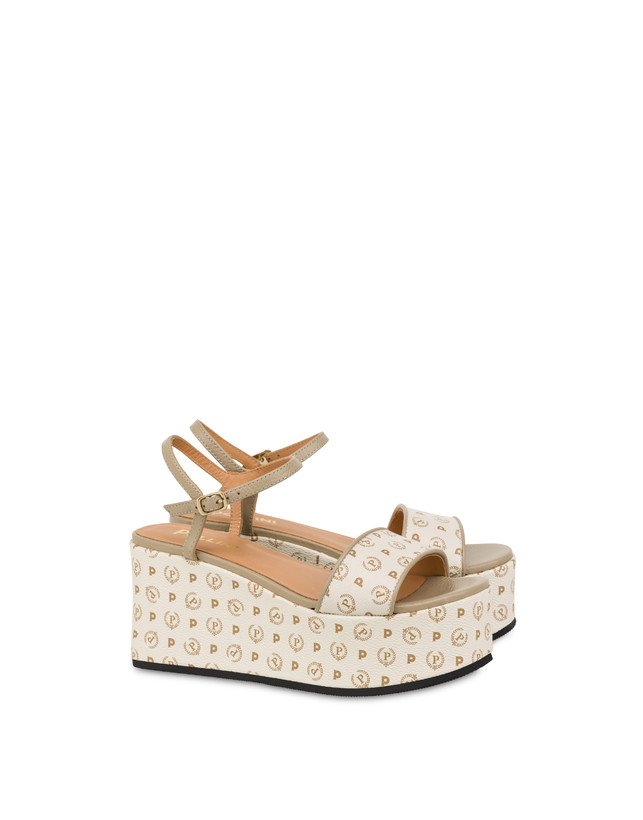 Pollini Sandalo Avorio/ghiaccio Sconto