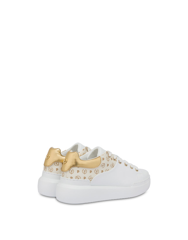 Pollini Sneakers Carrie Heritage Avorio/bianco/oro Hotsell