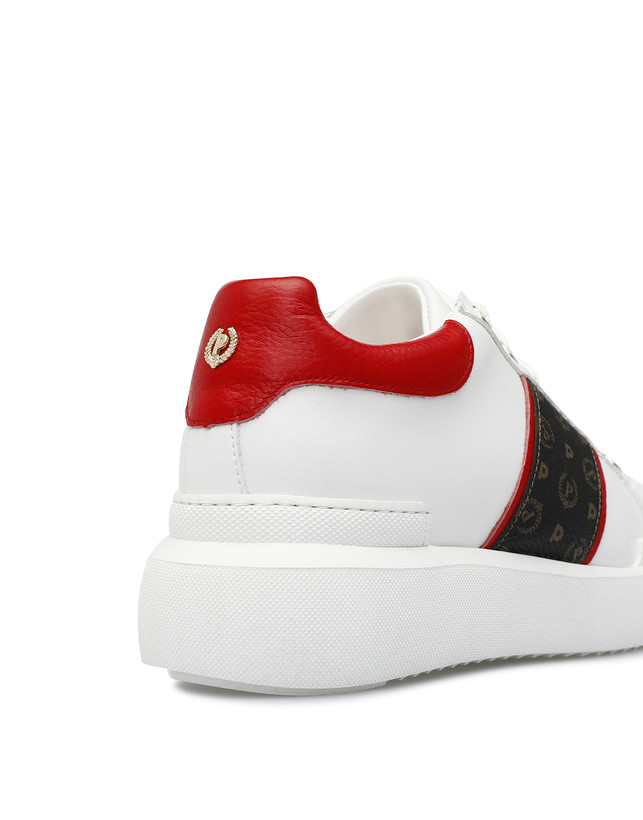 Pollini Sneaker Nero/lacca/bianco Vendita Economica