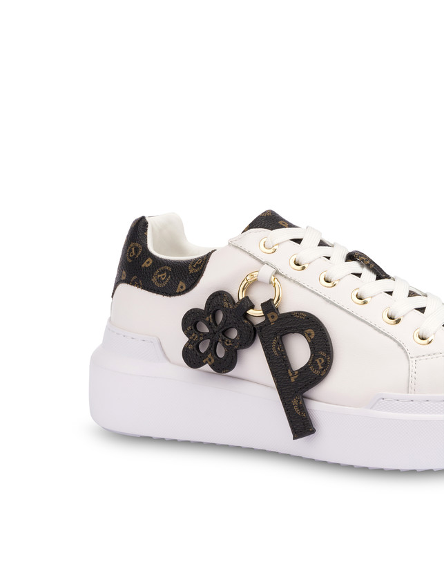 Pollini Sneakers Con Charm Heritage Carry Nero I Più Venduti