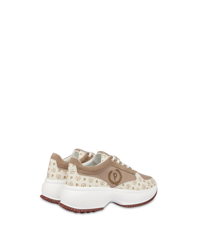 Pollini Sneakers Pong Heritage Avorio/avorio Nuova