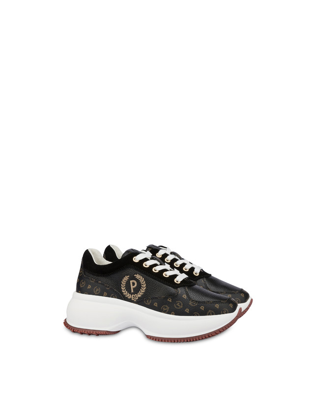 Pollini Sneakers Pong Heritage Nero/nero Moda