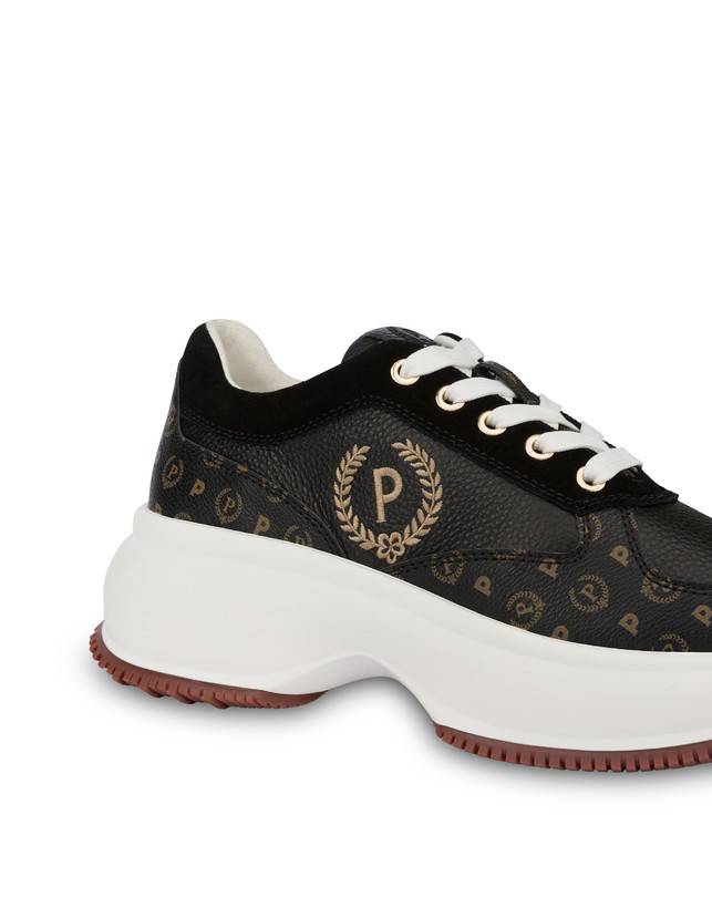 Pollini Sneakers Pong Heritage Nero/nero Moda