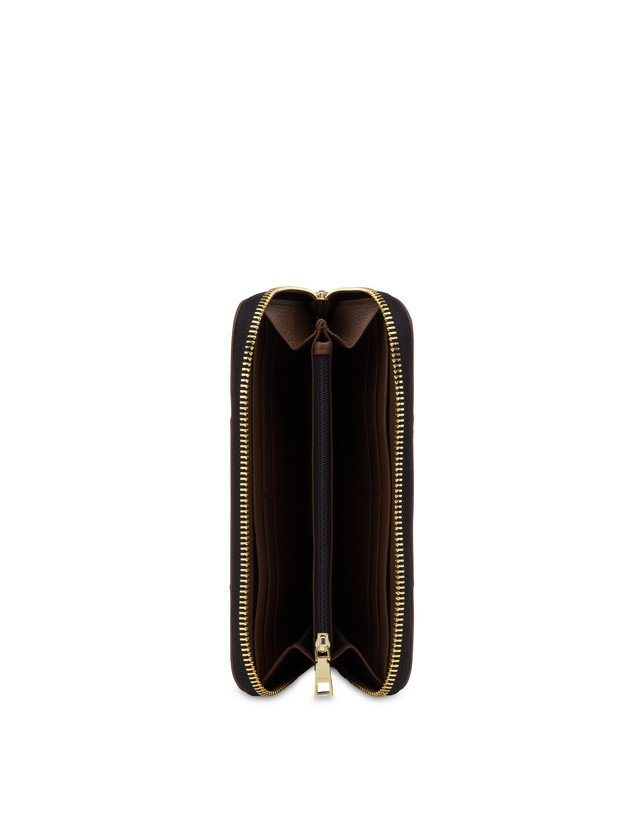 Pollini Portafoglio Zip Around Heritage 70th Anniversary Nero/marrone Italia
