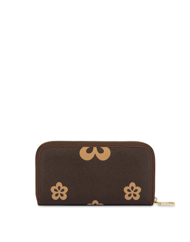 Pollini Portafoglio Zip Around Day-si! Heritage Crema/marrone/marrone Acquista Ora
