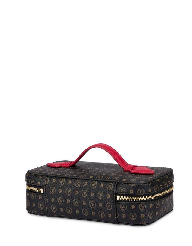 Pollini Borsa Beauty Heritage Medium Nero/lacca Prezzo Ridotto