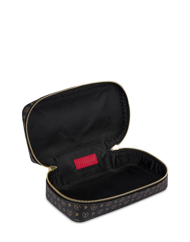 Pollini Borsa Beauty Heritage Medium Nero/lacca Prezzo Ridotto