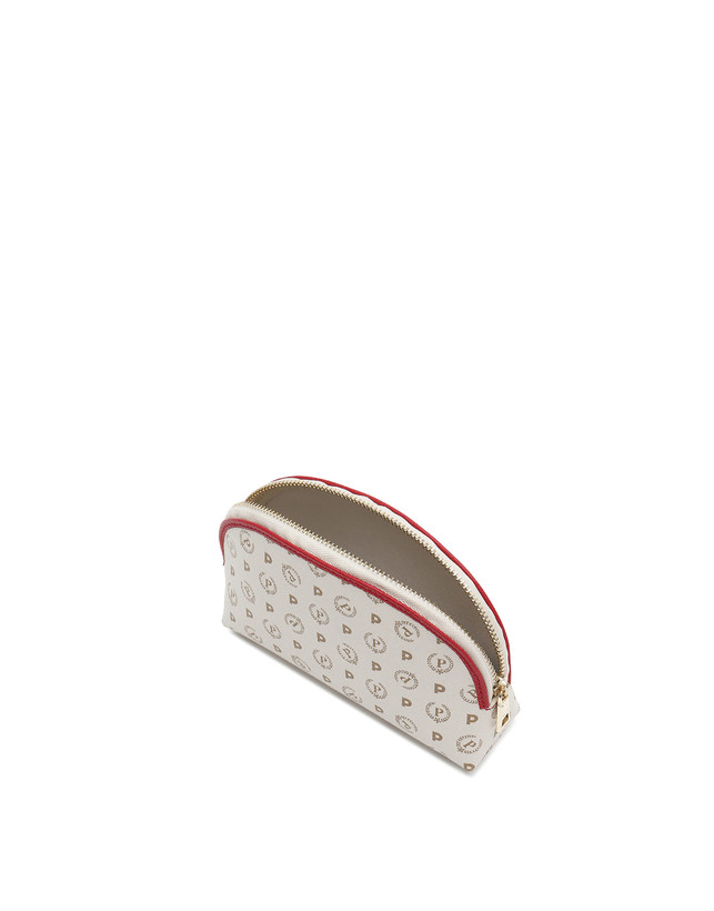 Pollini Pouch Heritage Logo Classic Avorio/lacca Sottocosto