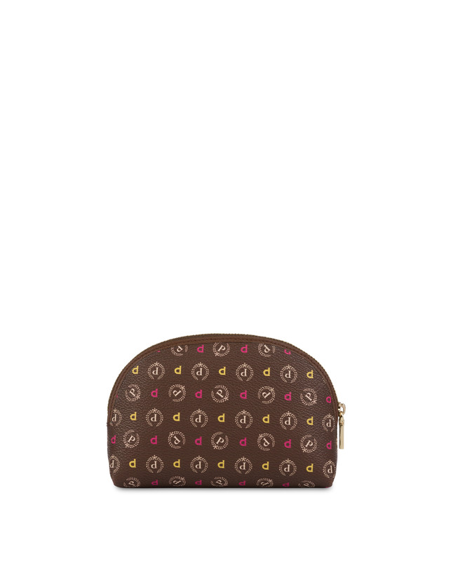 Pollini Pouch Heritage Logo Classic Multicolor/marrone Convenienza