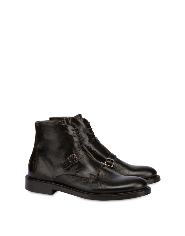 Pollini Stivaletti In Capra 1920 T.moro Online