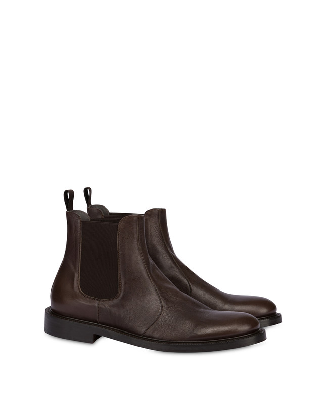 Pollini Beatles In Pelle 1920 T.moro Outlet
