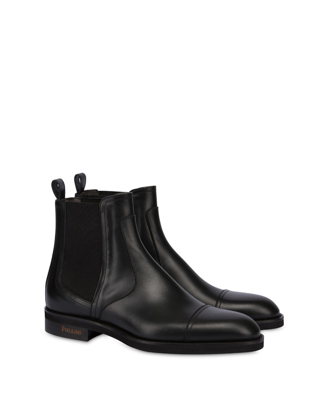 Pollini Beatles In Vitello Liscio Gentlemen's Club Nero Offerte