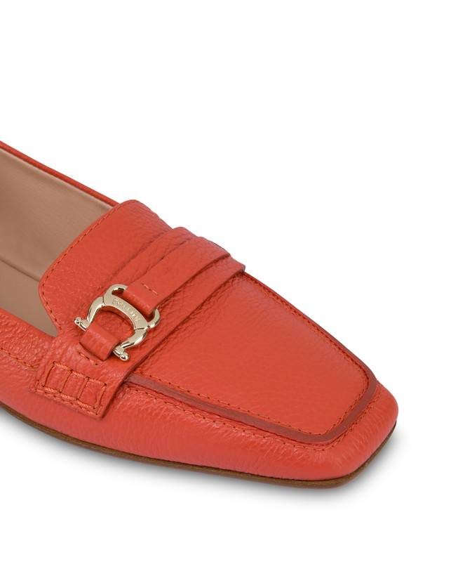 Pollini Mocassini In Vitello Uptown Cannella Saldi Di Fabbrica