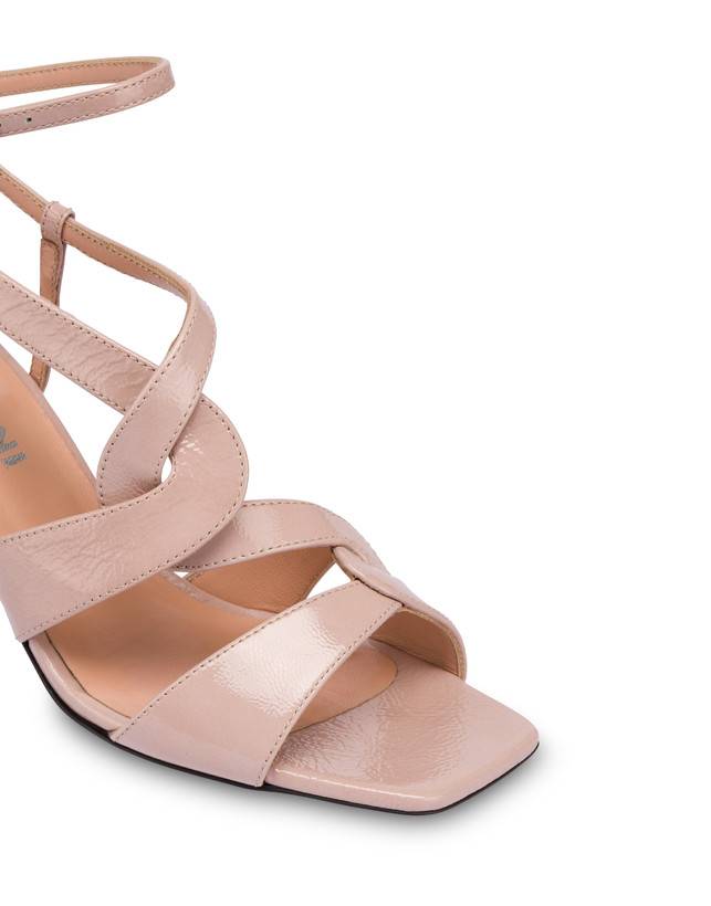 Pollini Sandali In Naplak Curvy Nude Outlet