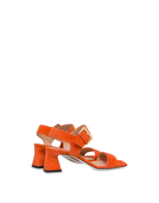 Pollini Sandali In Camoscio Nina Coral Nuovo
