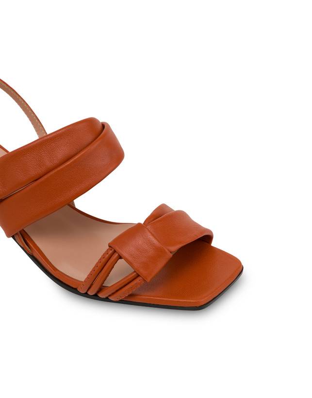 Pollini Sandali In Nappa Lady Tie Wood Shopping Online