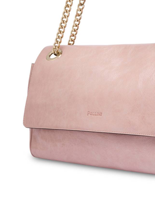 Pollini Borsa A Spalla Medium Softness Cipria Qualità