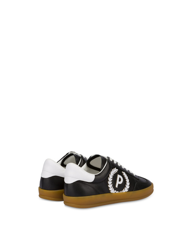 Pollini Sneakers In Pelle Venus Nero Negozi Online