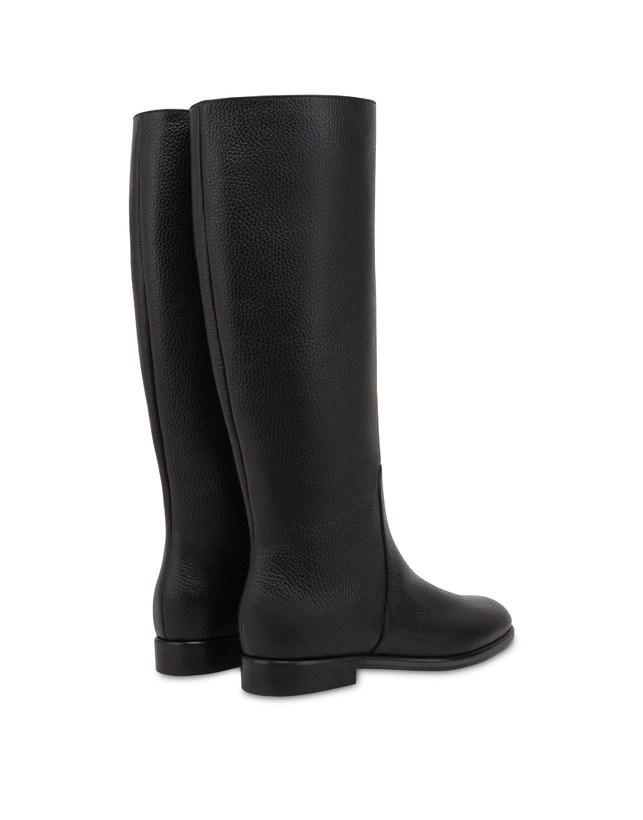 Pollini Stivale Flat In Vitello Core Consegna Veloce