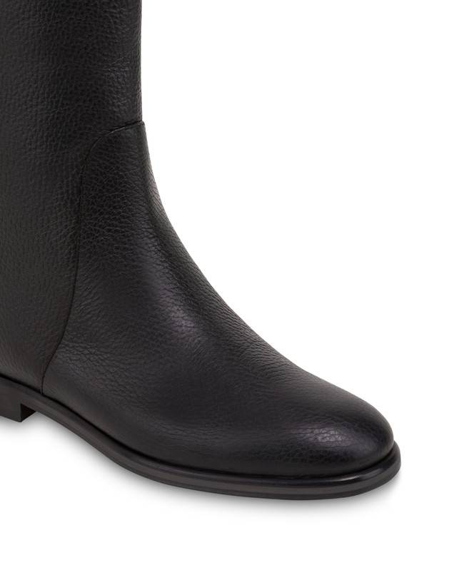 Pollini Stivale Flat In Vitello Core Consegna Veloce